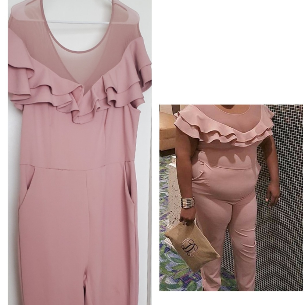 Pink Jumpsuit